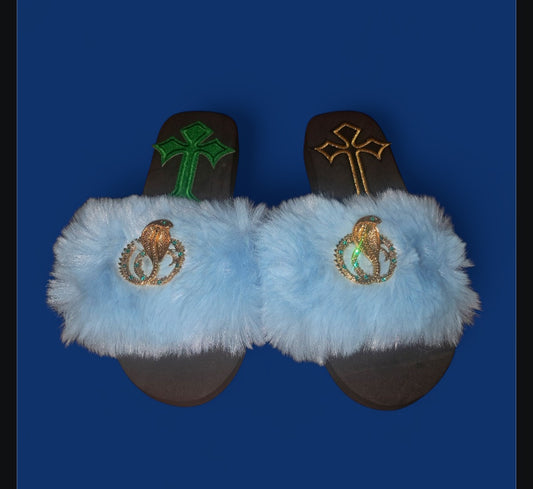 Every Step Counts - Light Blue Ritual Manifesting & Protection Activated & Blessed Slides