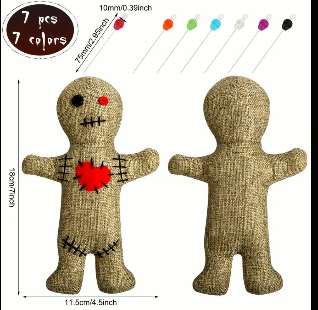 Powerful Reversal Voodoo Doll - Activated & Blessed Ritual Remover & Energy Shielder