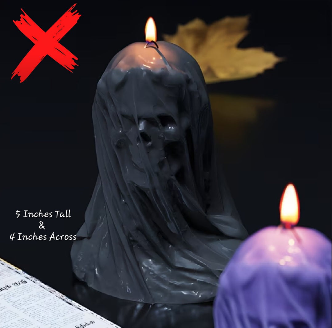 The Grim Reaper Energy ReEnforcer & Ender Of Dark Practioners Abusing Spirituality Against You & Yours - Intensified Ritual Candle Activated & Blessed