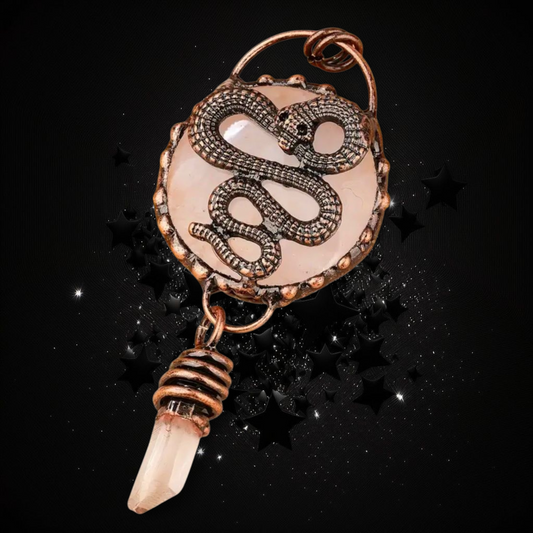 Bearer Of Powerful Love & Desire & Attraction Ritual Necklace - Rose Quartz Activated & Blessed
