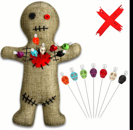 Powerful Reversal Voodoo Doll - Activated & Blessed Ritual Remover & Energy Shielder