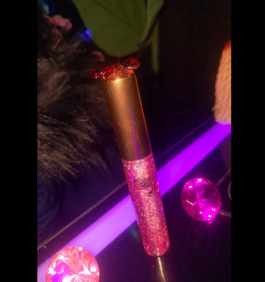 Pink Flame Ritual Red Bow Lip Color Changing Stain & Gloss