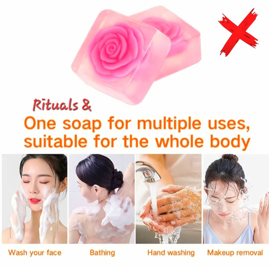 Make Up With Me - Mending & Bettering The Twists & Turns In Love / Connections - Rose Pink Ritual Activated & Blessed Soap