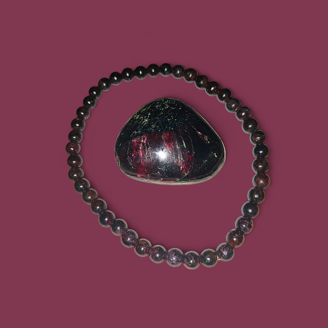 Garnet Crystal Balancing & Protecting Love & Energy Booster Ritual Bracelet