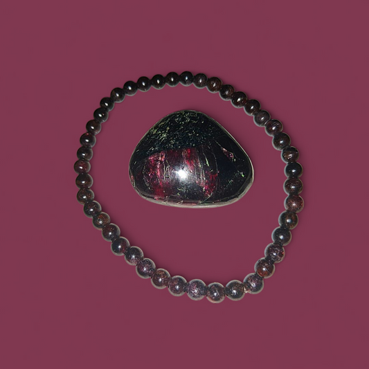 Garnet Crystal Balancing & Protecting Love & Energy Booster Ritual Bracelet