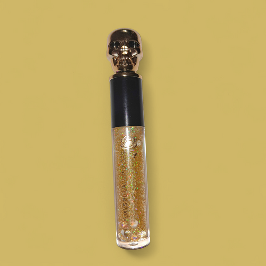 Golden Wishes Ritual Golden Skull Lip Gloss