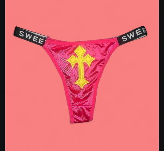 The Sweet Magical Flower - Hot Pink / Yellow/ White /Black Ritual Activated Thong