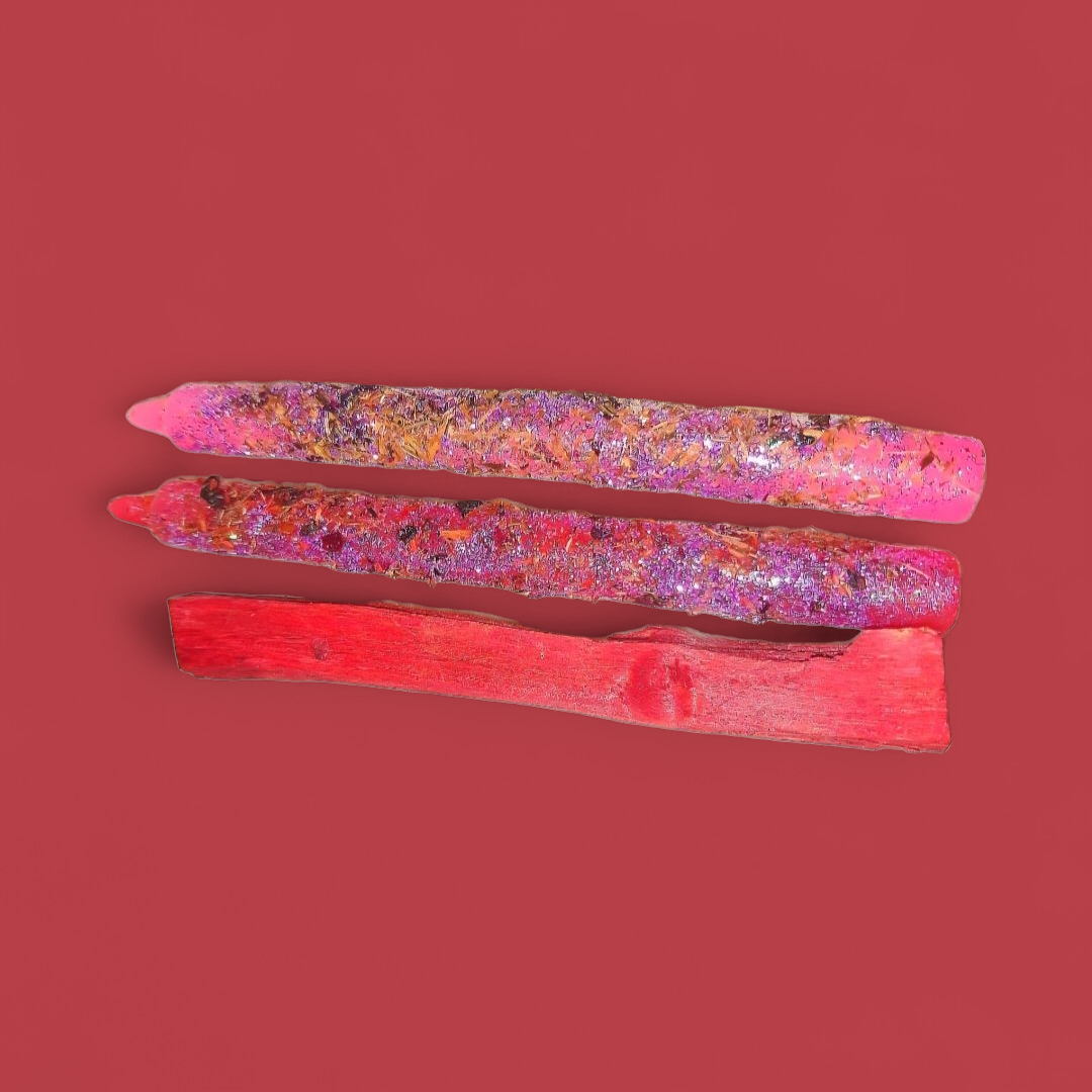 Baby Your My Heart / Block Chaos Magic ♡ Ritual Candles ~ x2 Per Order
