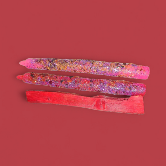 Baby Your My Heart / Block Chaos Magic ♡ Ritual Candles ~ x2 Per Order