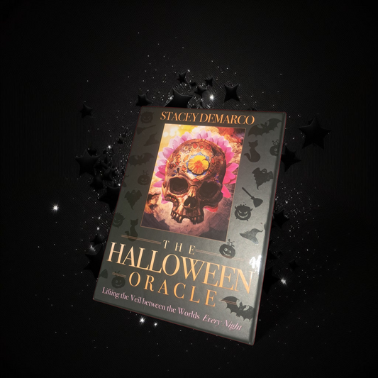 Halloween Oracle Deck & Ritual Reading Elixir & Activated Crystal