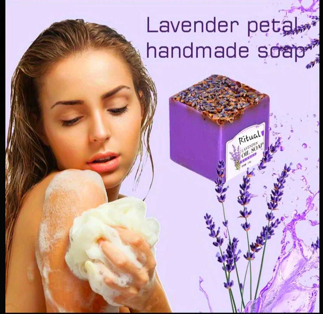 Transmuting Away Worries & Doubts & Stressful Issues - Lavender Ritual Activated & Blessed Soap
