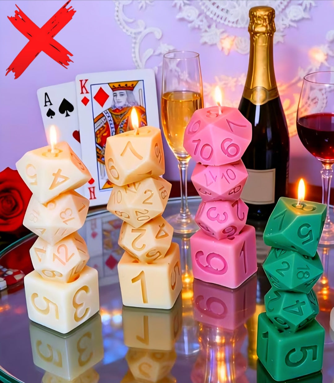 Roll In My Favor - Win At Each Thing You Wish To Get & Achieve - ×4 per order Intensified Ritual Activated & Blessed Candles