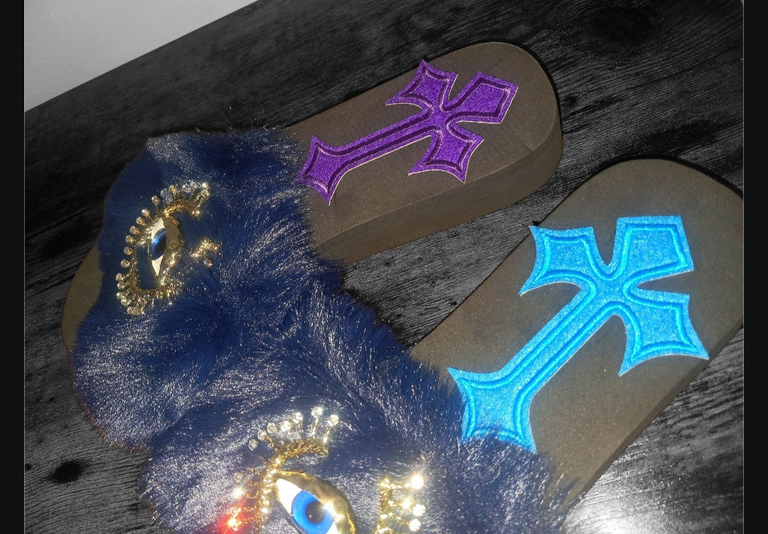 Every Step Counts - Dark Blue Ritual Manifesting & Protection Activated & Blessed Slides