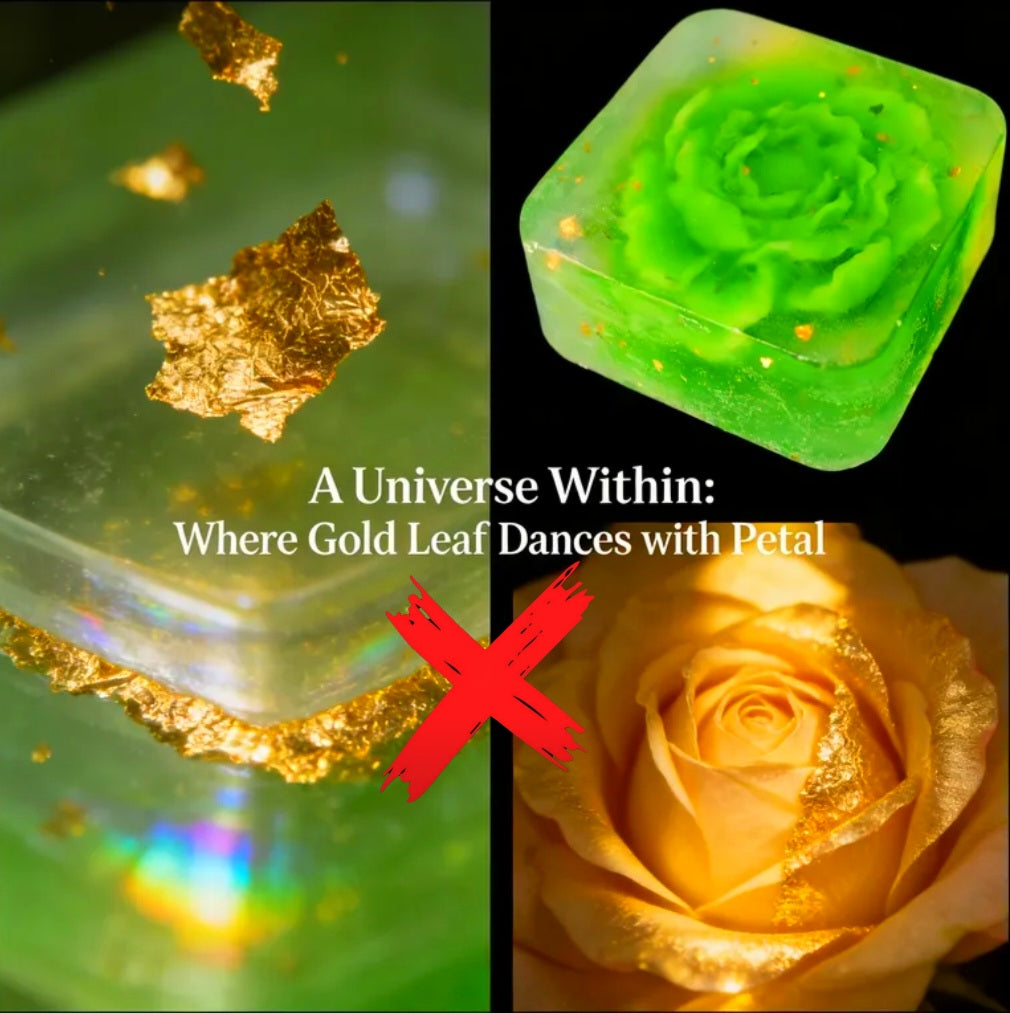 Golden Aftermath Of Warfare - Removal Of Blockages- Taking Back Power & Control - Lucky Shifting & Protecting Harmony / Blessings - Ritual Activated & Blessed Purple Golden Rose Soap