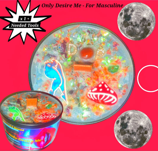 Drive Him Crazy For You In All The Best Ways - Powerful Energy Enhancing / Protection - Powerful Ritual Candle