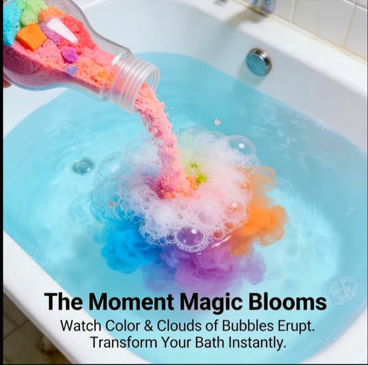 Ritual Magick Potions - Cleansing & Protection / Healing - Bubble Bath / Bombs From Spiritual Warfare - W/ Gifted Crystal