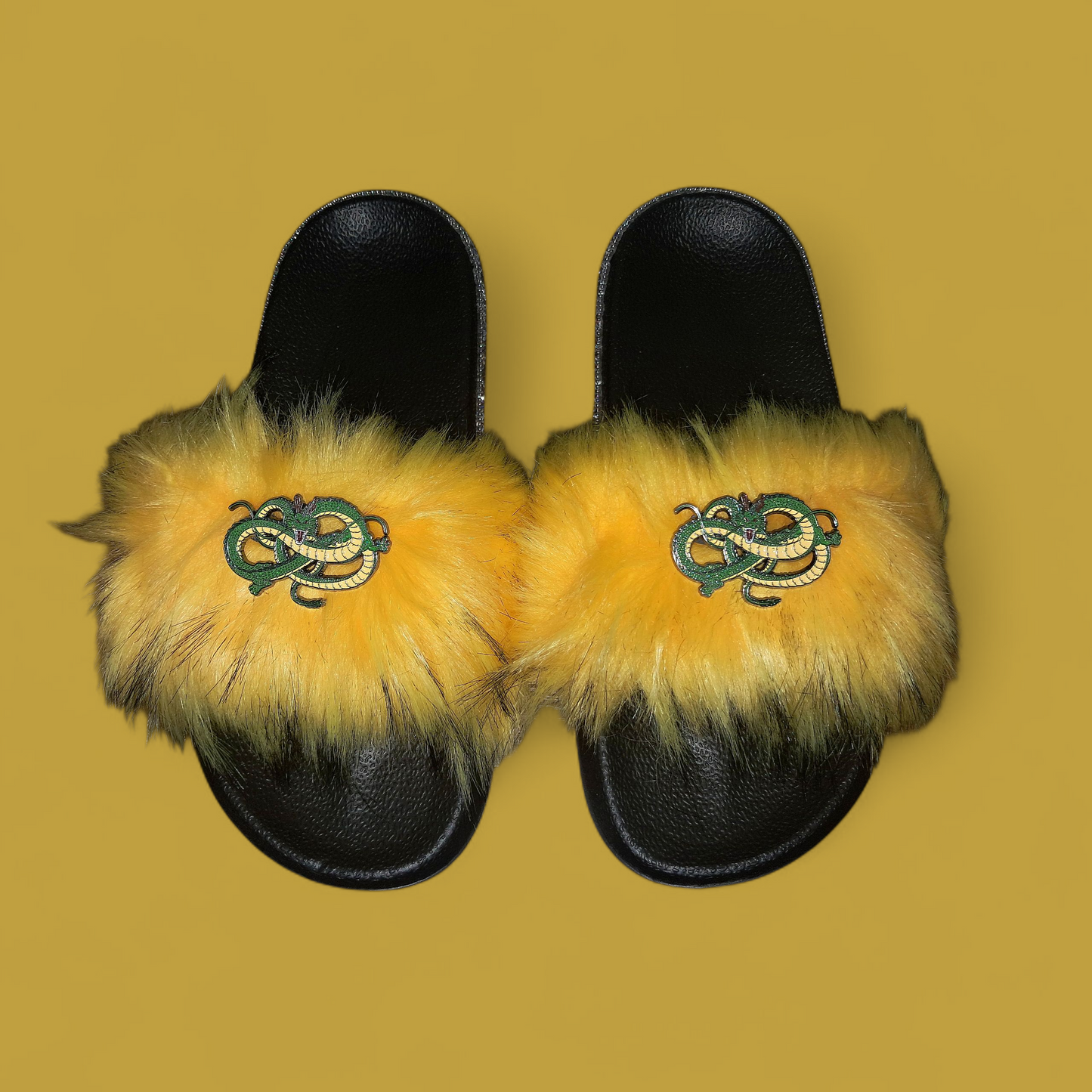 Every Step Counts - Yellow / Black Tips Ritual Manifesting & Protection Activated & Blessed Slides