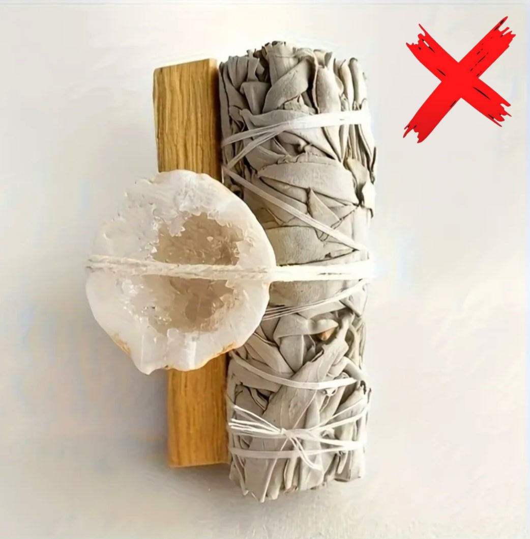 White Geode Crystal Cluster - Intense Manifesting & Protection Shield / Purification & Deep Alignment Routine Ritual / Prayer Bundle - Activated & Blessed