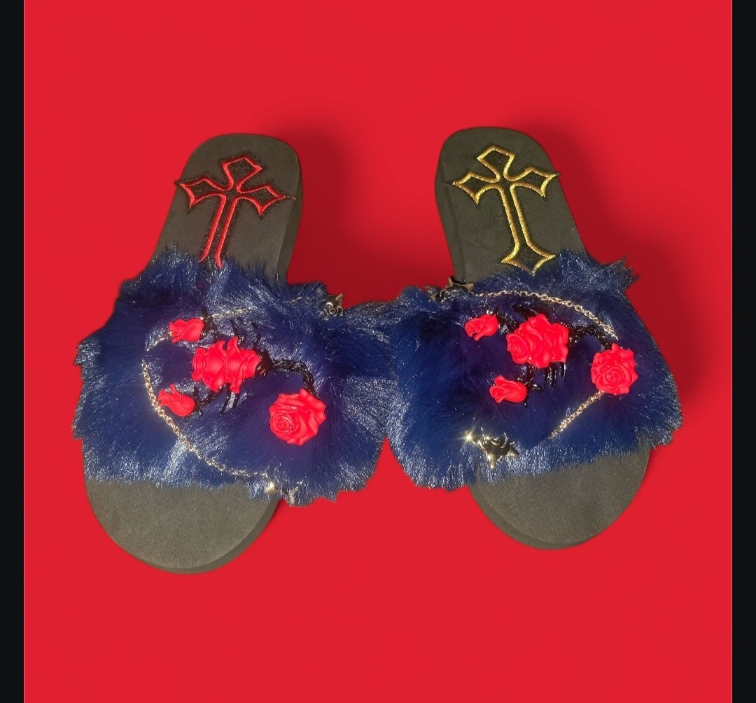 Every Step Counts - Dark Blue Ritual Manifesting & Protection Activated & Blessed Slides