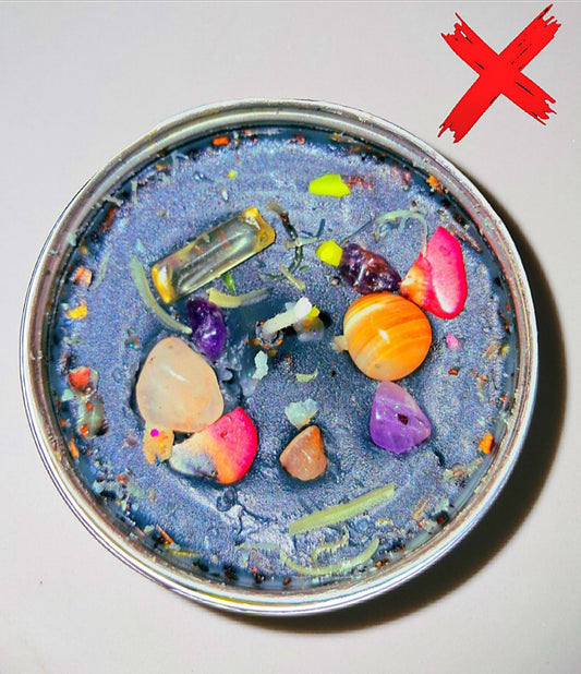 Trigger Their Saturn - Mirroring Affect Of Karma For Wrong Doings Against You - Powerfully Amplified Ritual Candle