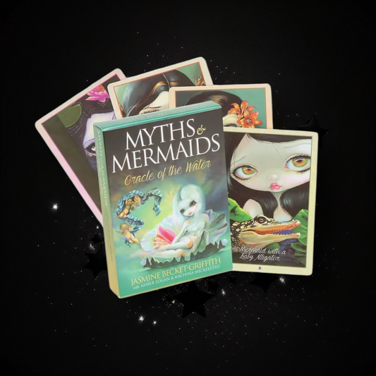 Myths & Mermaids Oracle Deck & Ritual Reading Elixir & Activated Crystal