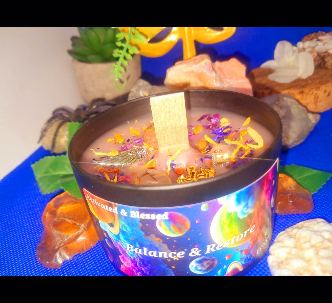Balance & Restore Health/Habits Ritual Candle