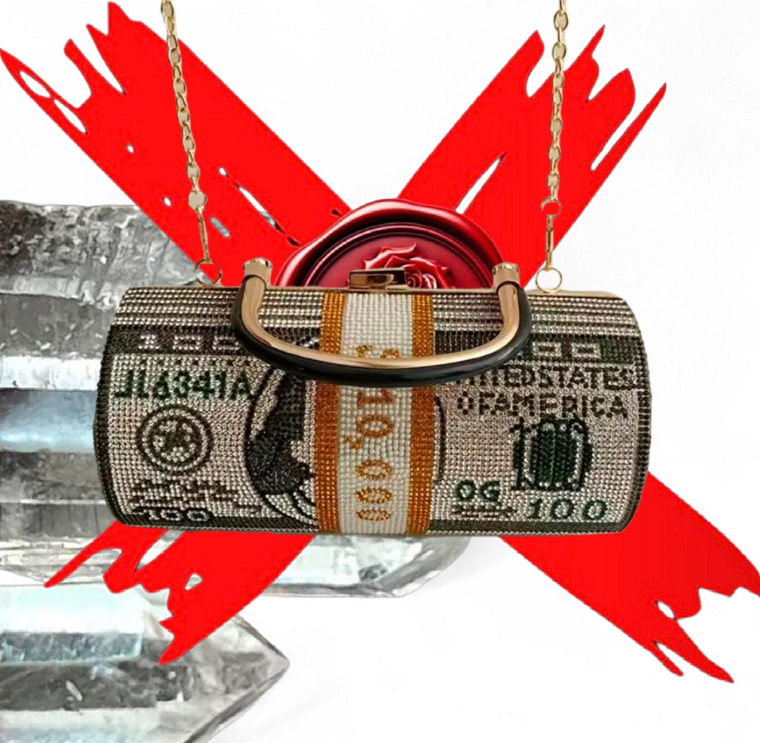 Money Comes To Me - Magnetic / Manifesting / Protection - Black Ritual Activated & Blessed Purse