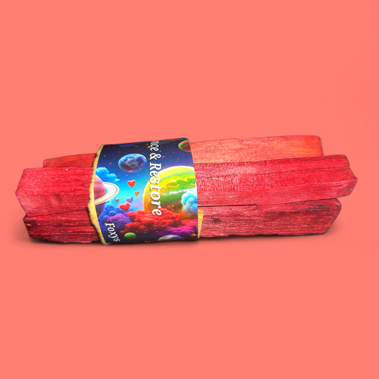 Red Palo Santo Activated & Blessed - x4 Per Order