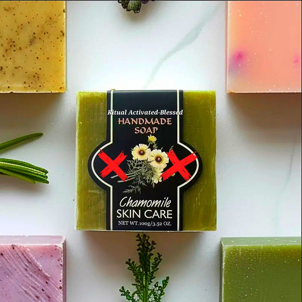 Removal Of Death Magic - Restoring All Harmony & Balance In Any Instabilities - Ritual Chamomile Soap Activated & Blessed