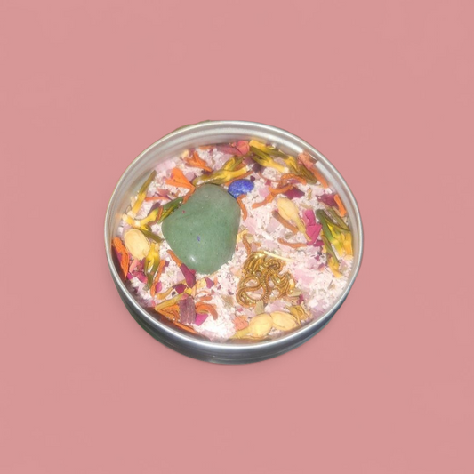 Cleansing Ritual Spiritual Bath Jar & Crystals