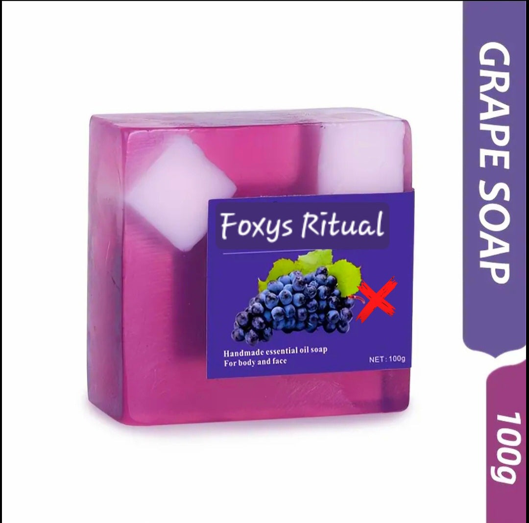 Psychic Protection / Mental & Manifesting Ability Shielding - Grape Ritual Soap Activated & Blessed x2 Per Order