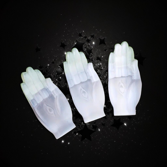 Selentie Crystal Hand Ritual Activated & Blessed For Rituals & Readings & Body Healing Massages