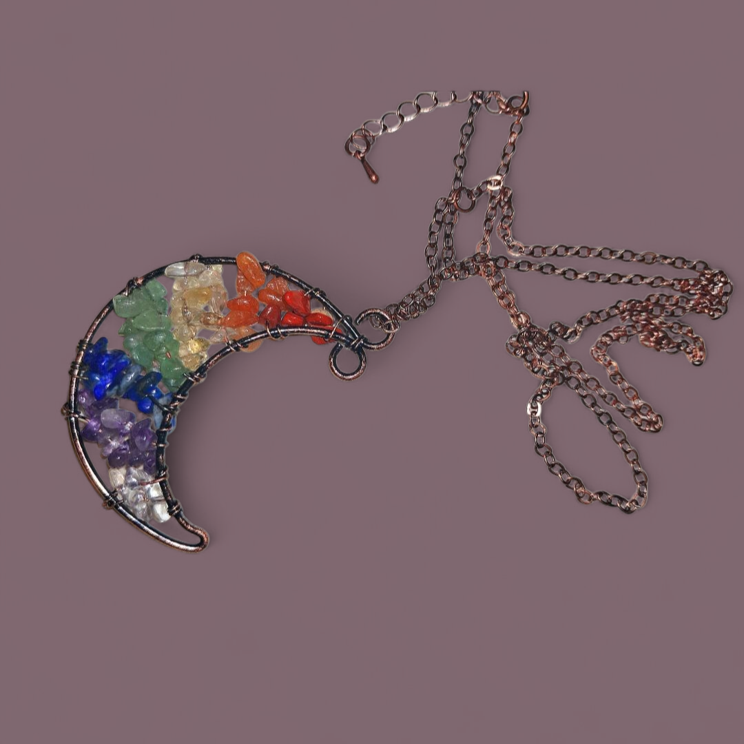 Ritual Crystal Full Moon Necklace