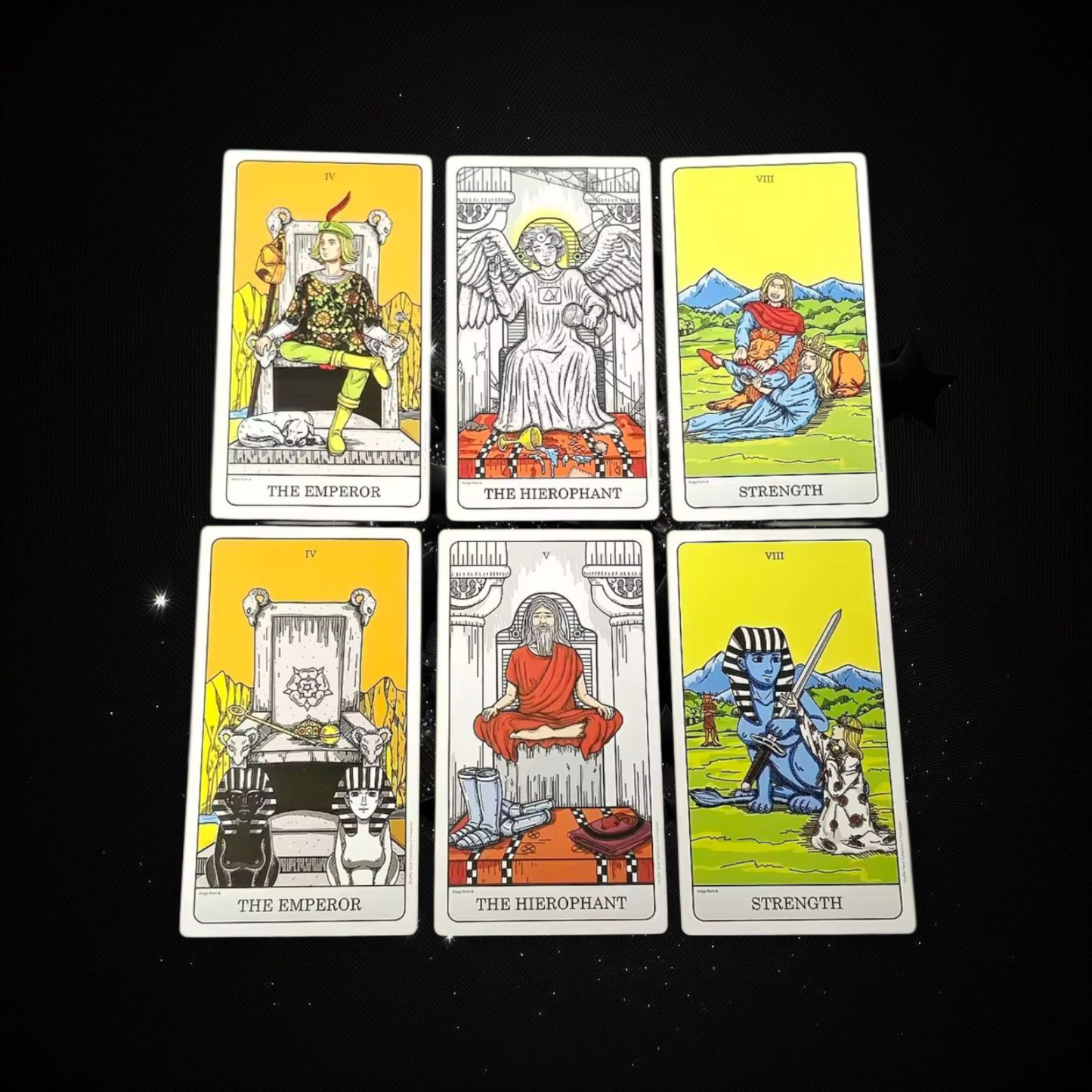 Limited Edition Shuffle Tarot Deck & Ritual Reading Elixir & Activated Crystal