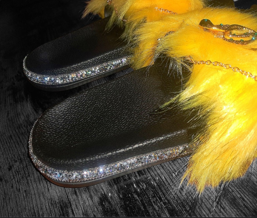 Every Step Counts - Yellow/Black Tips Ritual Manifesting & Protection Activated & Blessed Slides