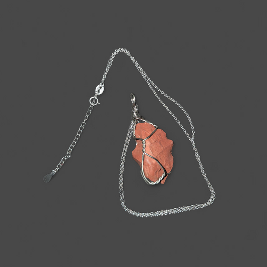 Bearer Of Success Red Jasper Ritual Necklace