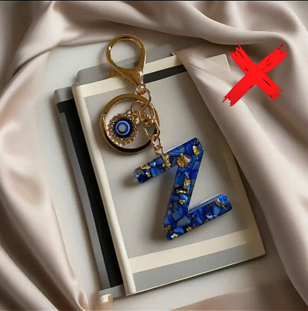 Evil Eye Energy Shielder - Z - Ritual Activated & Blessed - Protection & Transmuting Keychain - Home, Vechile, Kids, Travels