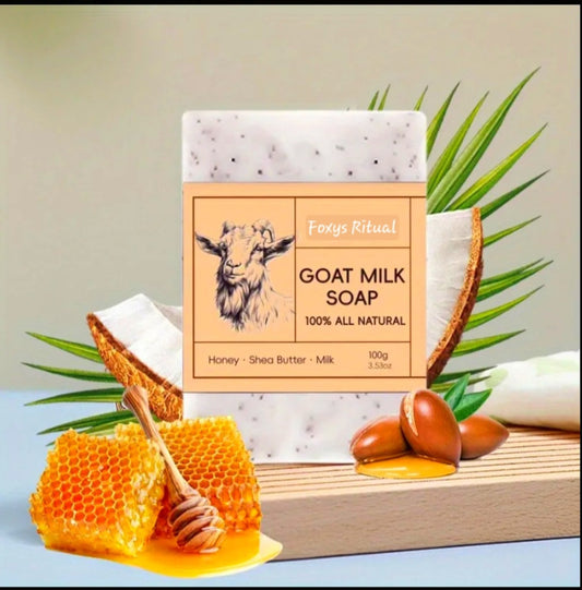 Cloaking Energy Shield & Cleansing Energy Renewal - Goats Milk & Honey - Ritual Activated & Blessed Soap