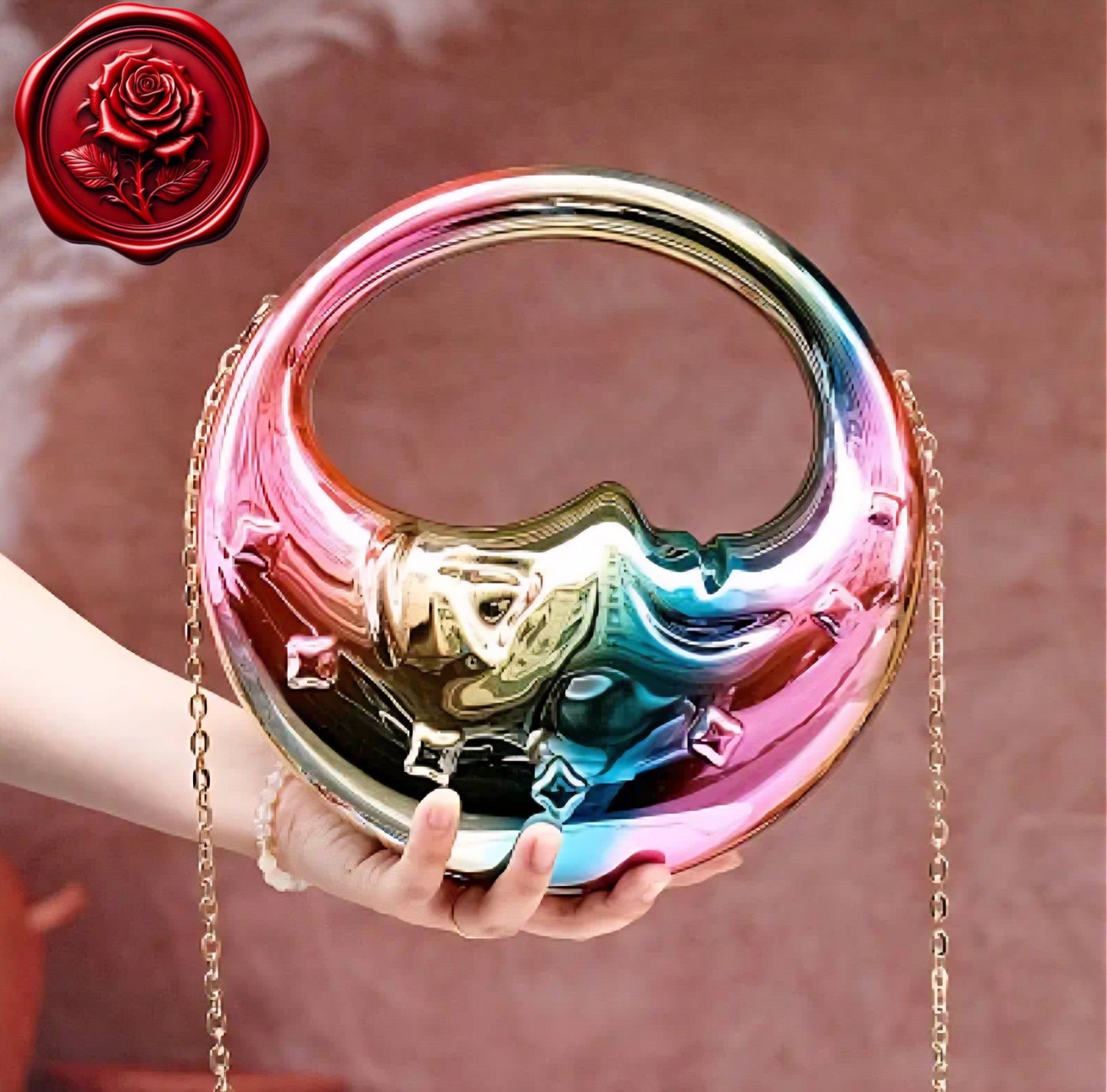 The Moon & Stars Shine On Me & Guard Me - Iridescent Ritual Activated & Blessed Purse