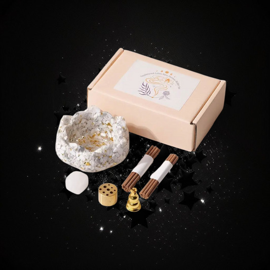 Downloads & Petitions & Prayers Heard & Answered & Given Howlite Crystal Calling / Calling Away Bowl - Ritual Activated & Blessed